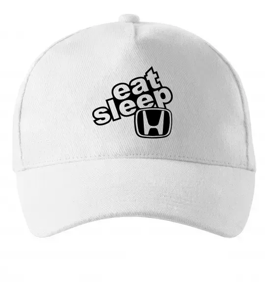 Кепка Eat Sleep Honda Білий фото