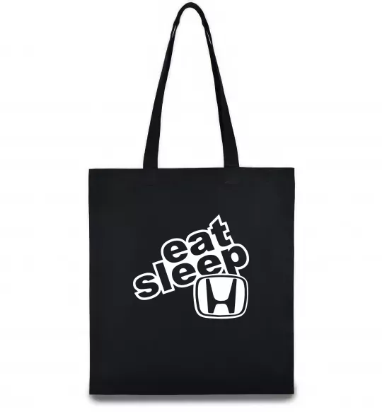 Эко-сумка Eat Sleep Honda Черный фото
