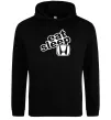 Мужская толстовка (худи) Eat Sleep Honda Черный фото