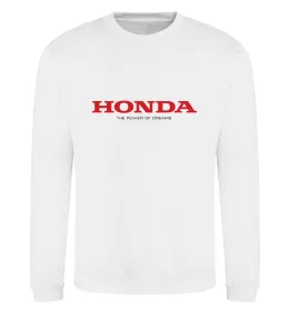 Свитшот Honda power of dreams Белый фото