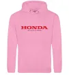 Женская толстовка (худи) Honda power of dreams Розовый фото