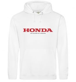 Женская толстовка (худи) Honda power of dreams