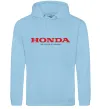 Женская толстовка (худи) Honda power of dreams Голубой фото