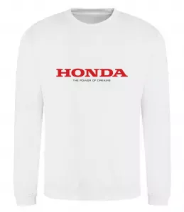 Свитшот Honda power of dreams Белый фото