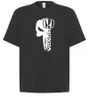 Футболка Оверсайз Honda skull Черный Футболка Оверсайз Honda skull Черный фото