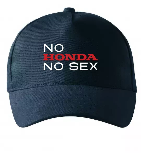 Кепка No Honda. No Темно-синий фото