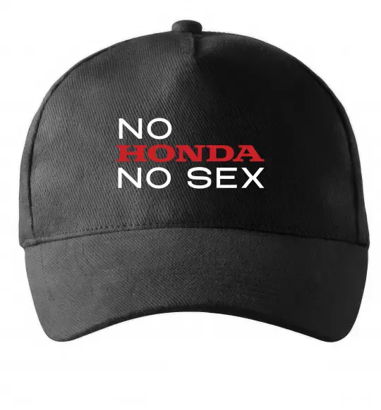 Кепка No Honda. No Черный фото