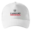 Кепка I love my Honda Белый фото