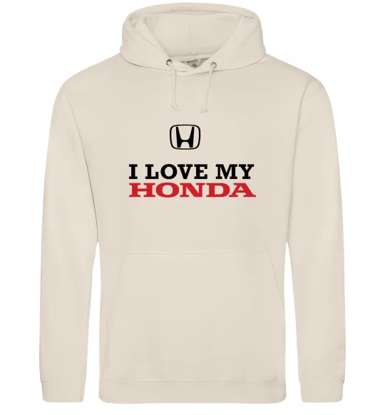 Жіноча толстовка (худі) I love my Honda Таш фото