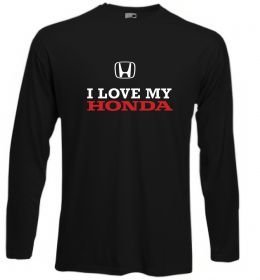 Лонгслив I love my Honda