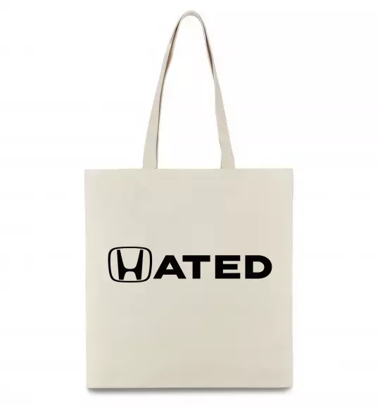 Еко-сумка Hated Бежевий фото