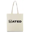Еко-сумка Hated Бежевий фото