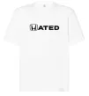 Футболка Оверсайз Hated Белый фото