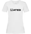 Женская футболка Hated Белый фото