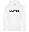 Мужская толстовка (худи) Hated Белый фото