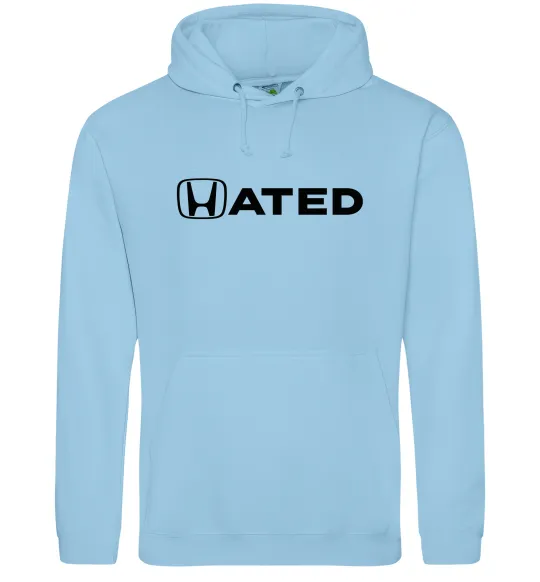 Жіноча толстовка (худі) Hated Блакитний фото