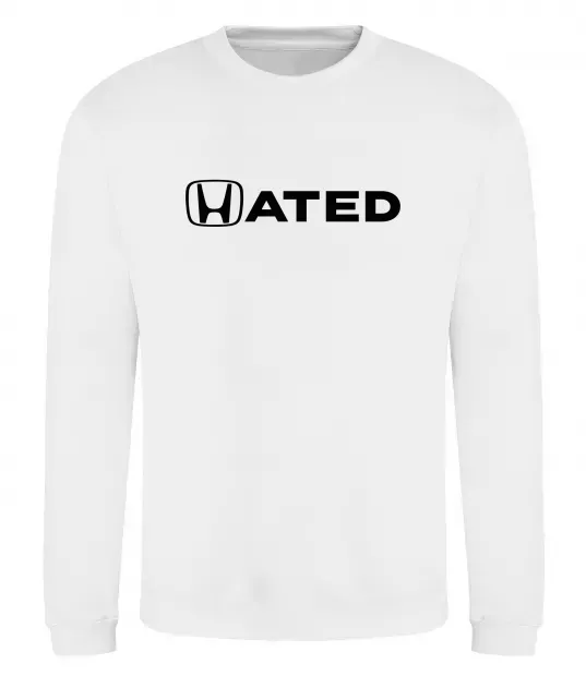 Світшот Hated Білий фото