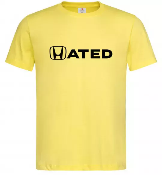 Чоловіча футболка Hated Лимонний фото