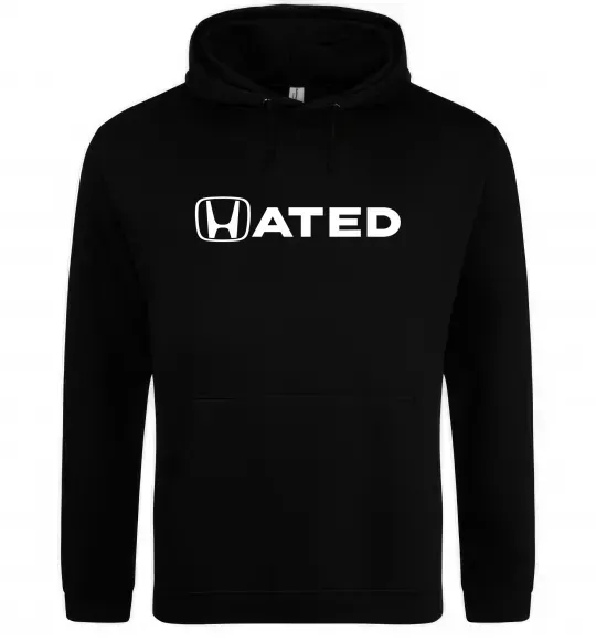 Мужская толстовка (худи) Hated Черный фото