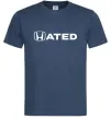 Чоловіча футболка Hated Темно-синій фото