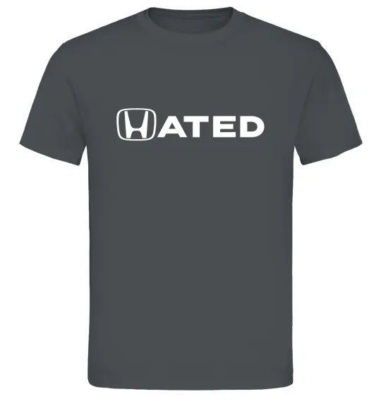 Чоловіча футболка Hated Графіт фото