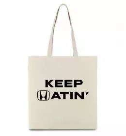 Эко-сумка Honda power of dreams Бежевый фото Эко-сумка Honda power of dreams Бежевый фото