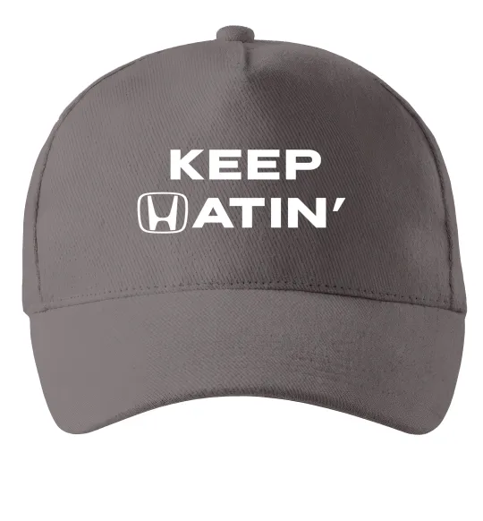 Кепка Keep Hatin` Сірий фото