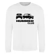 Світшот Hummer club Білий фото