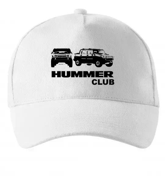 Кепка Hummer club Белый фото