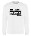 Свитшот Hummer club Белый фото