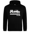 Женская толстовка (худи) Hummer club Черный фото