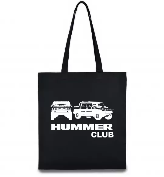 Эко-сумка Hummer club Черный фото