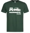 Чоловіча футболка Hummer club Темно-зелений фото