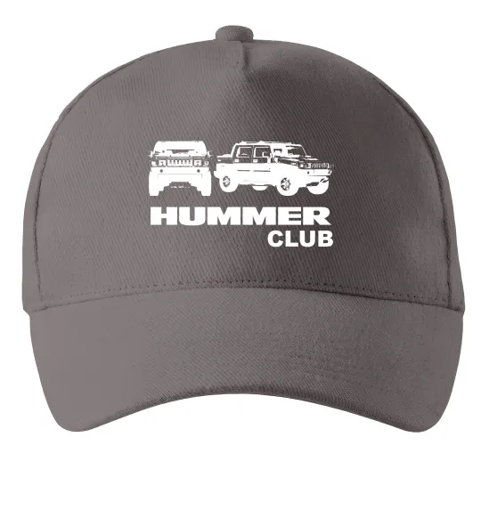Кепка Hummer club Серый фото