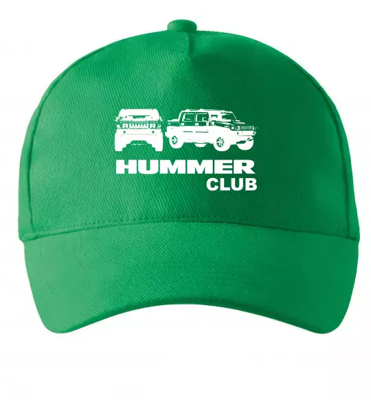 Кепка Hummer club Зеленый фото