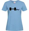 Жіноча футболка Hummer EV Блакитний фото