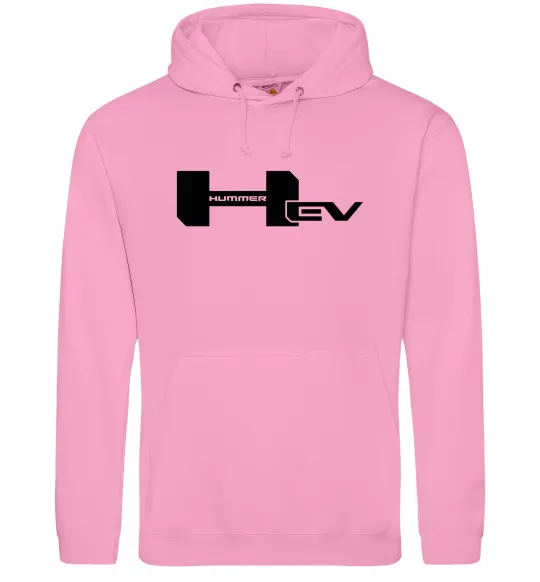 Чоловіча толстовка (худі) Hummer EV Рожевий фото