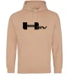 Чоловіча толстовка (худі) Hummer EV Пісочний фото