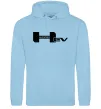 Женская толстовка (худи) Hummer EV Голубой фото
