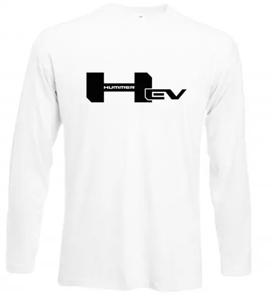 Лонгслів Hummer EV Білий фото