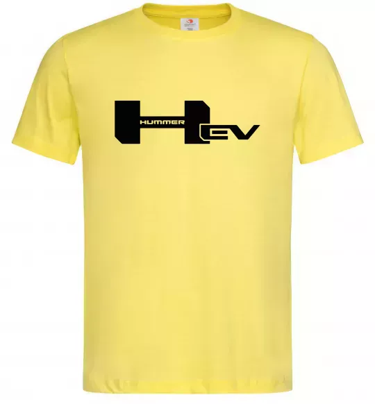 Мужская футболка Hummer EV Лимонный фото