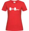Жіноча футболка Hummer EV Червоний фото