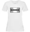 Жіноча футболка Hummer grey Білий Жіноча футболка Hummer grey Білий фото