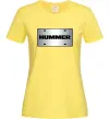 Жіноча футболка Hummer grey Лимонний Жіноча футболка Hummer grey Лимонний фото