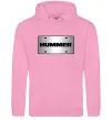 Женская толстовка (худи) Hummer grey Розовый фото