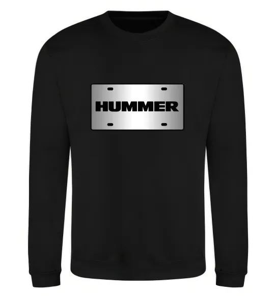 Світшот Hummer grey Чорний фото