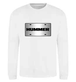 Свитшот Hummer grey Белый фото