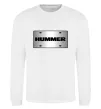 Світшот Hummer grey Білий фото