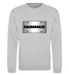 Світшот Hummer grey Сірий меланж фото