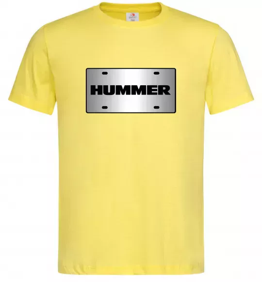 Чоловіча футболка Hummer grey Лимонний фото